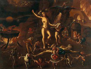 Scène de sorcellerie - Joseph Heintz the Younger