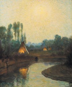 Clair de lune, réserve de Crow