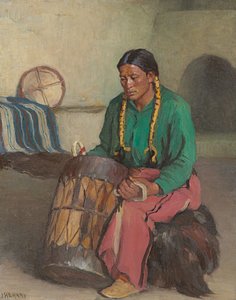 Tambour cérémonial de Taos