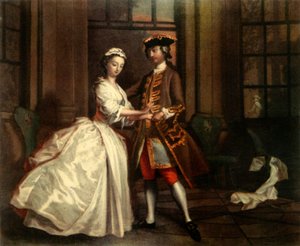 Un rendez-vous du XVIIIe siècle - Joseph Highmore