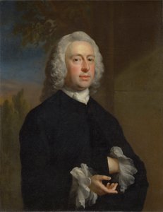 Un homme inconnu en noir - Joseph Highmore