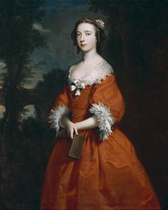 Mademoiselle Hamilton, vers 1735-45 - Joseph Highmore