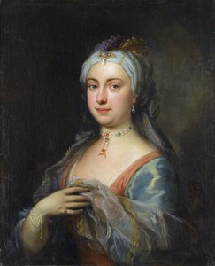 Portrait de Lady Mary Wortley Montagu - Joseph Highmore