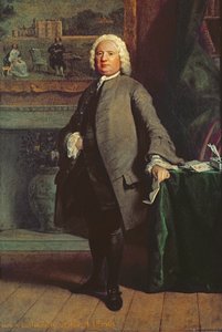 Portrait de Samuel Richardson (1689-1761) 1750