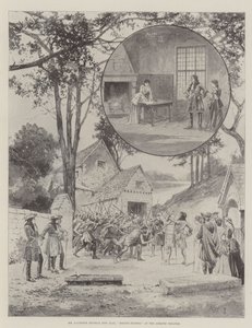 La nouvelle pièce de M. Laurence Irving, Bonnie Dundee, au théâtre Adelphi - Joseph Holland Tringham