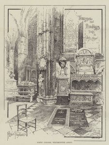 Coin des poètes, abbaye de Westminster - Joseph Holland Tringham