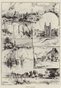 Promenades sur la Tamise - Joseph Holland Tringham