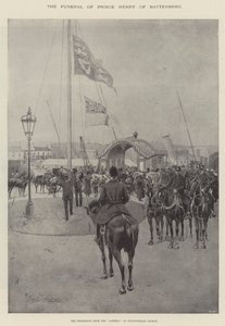 Les funérailles du prince Henry de Battenberg, la procession de l