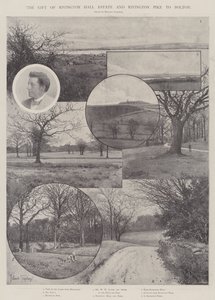 Le don du domaine de Rivington Hall et de Rivington Pike à Bolton - Joseph Holland Tringham