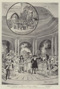 Le Grand-Duc, la nouvelle opérette de M. W S Gilbert et Sir Arthur Sullivan au Savoy Theatre