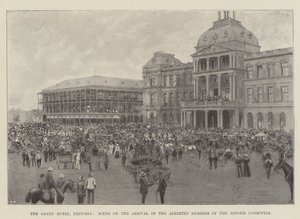 Le Grand Hôtel, Pretoria, scène à l