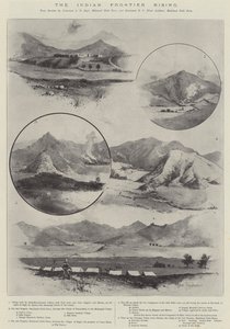 Le soulèvement de la frontière indienne - Joseph Holland Tringham