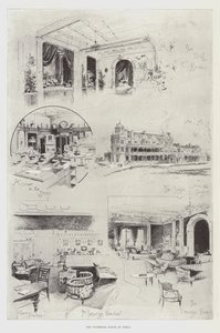 Le Pavillon du Vice-roi à Simla - Joseph Holland Tringham