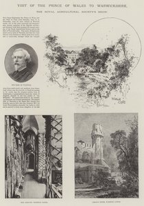 Visite du prince de Galles dans le Warwickshire - Joseph Holland Tringham