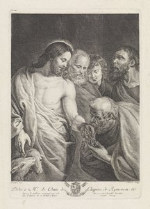 Pierre reçoit les clés du Christ - Joseph Hunin