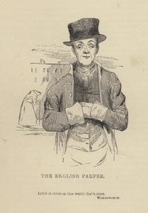 Kenny Meadows : Le Pauvre Anglais - Joseph Kenny (after) Meadows