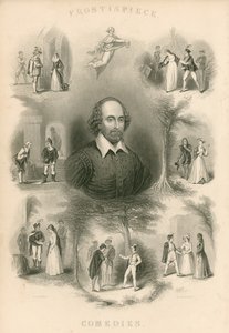 Frontispice des Comédies de Shakespeare - Joseph Kenny Meadows
