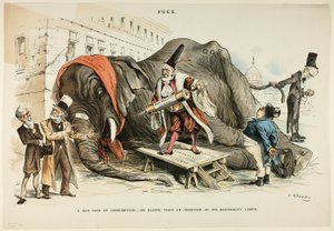 Un mauvais cas de consommation, de Puck - Joseph Keppler