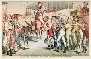 Le handicap politique, de Puck - Joseph Keppler