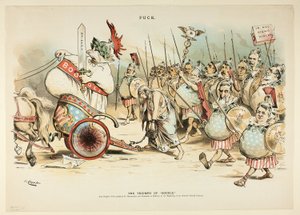 Le triomphe de Boodle, de Boodle - Joseph Keppler