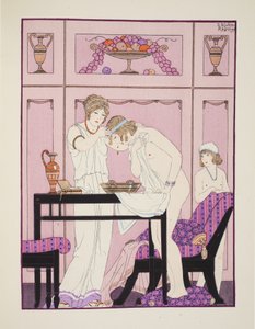 Saignement de nez, illustration de 