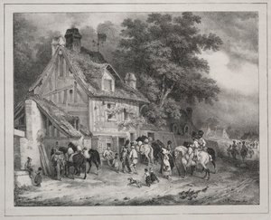 Album de 1829 : Souvenir de Normandie, 1828 - Joseph Louis Hippolyte Bellange