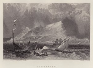 Gibraltar - Joseph Mallord William (after) Turner