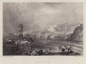 Malte - Joseph Mallord William (after) Turner