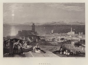 Rhodes - Joseph Mallord William (after) Turner