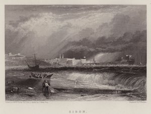 Sidon - Joseph Mallord William (after) Turner