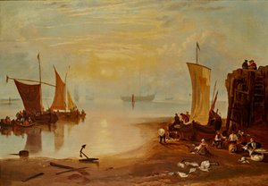 Le soleil se levant à travers la vapeur - Joseph Mallord William (after) Turner