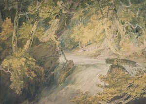 Une rivière en crue, c.1796