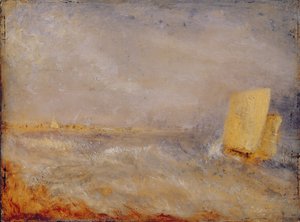 Un voilier au large de Deal, vers 1835 - Joseph Mallord William Turner