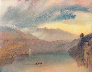 Un lac suisse, 1909