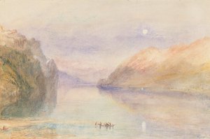 Un lac suisse, c.1841 - Joseph Mallord William Turner