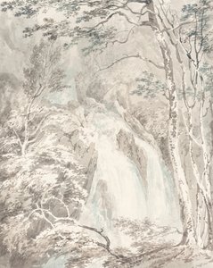 Une cascade - Joseph Mallord William Turner