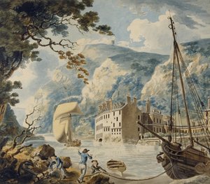 Avon Gorge et Bristol Hotwell - Joseph Mallord William Turner