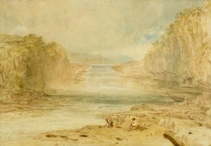 Aysgarth Force, dans le Richmondshire - Joseph Mallord William Turner