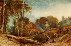 Château de Beeston, Cheshire, vers 1839 - Joseph Mallord William Turner