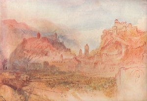 Bellinzone : Depuis le sud, 1909 - Joseph Mallord William Turner
