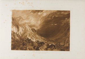 Ben Arthur, planche 69 de Liber Studiorum - Joseph Mallord William Turner