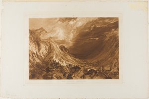 Ben Arthur, planche 69 de Liber Studiorum - Joseph Mallord William Turner