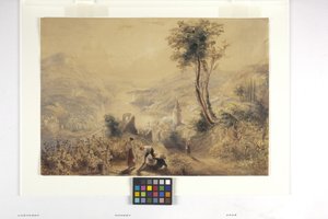 Berncastle (Oberwesel) - Joseph Mallord William Turner