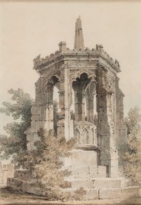 Croix de Blackfriars, Hereford (Un Monument) - Joseph Mallord William Turner