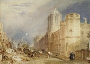 Christ Church College, Oxford - Joseph Mallord William Turner