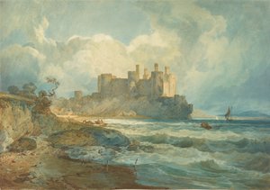 Château de Conway, Nord du Pays de Galles - Joseph Mallord William Turner