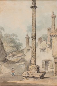 Croix de campagne, vers 1850