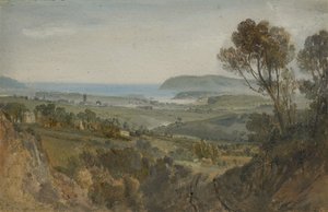 Vue lointaine de Plymouth