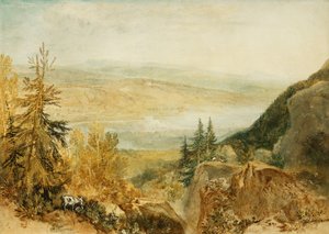 Farnley Hall depuis Otley - Joseph Mallord William Turner