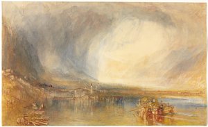 Flüelen, depuis le lac de Lucerne - Joseph Mallord William Turner